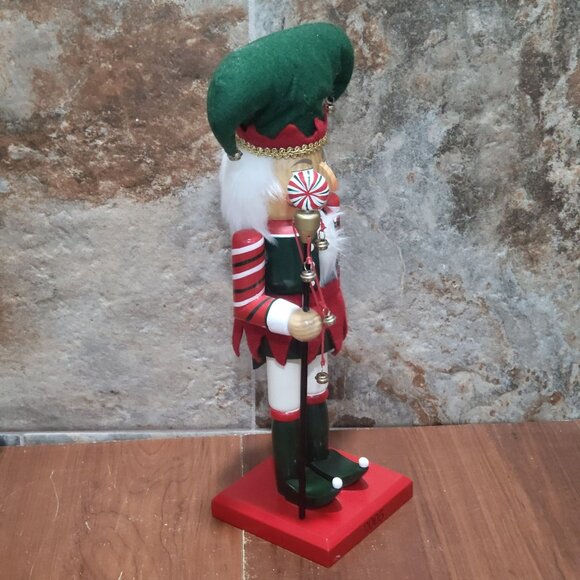 Vintage Nutcracker Musicians Candy Cane Jester 2005 14 In Tall Limited Edition - Picture 9 of 11